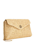 Dune London raffia chain strap clutch bag - British product
