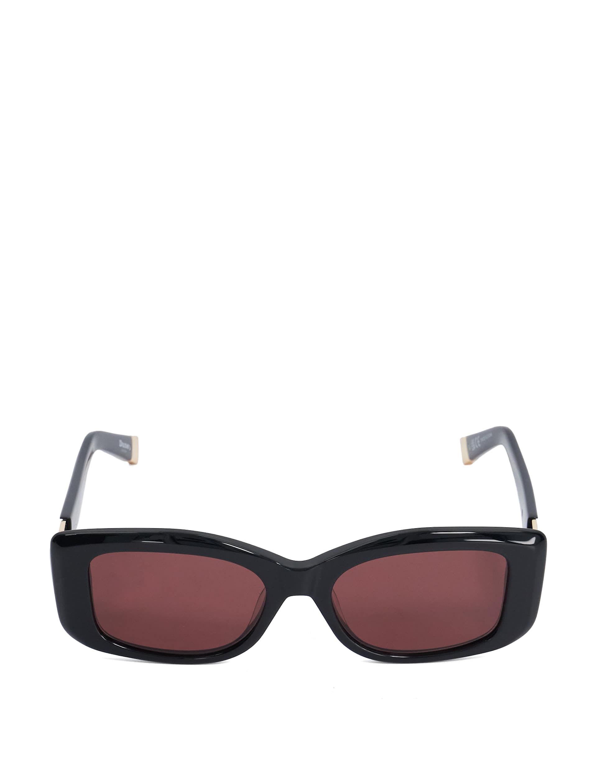Dune London rectangle sunglasses gold tone detailing - British product