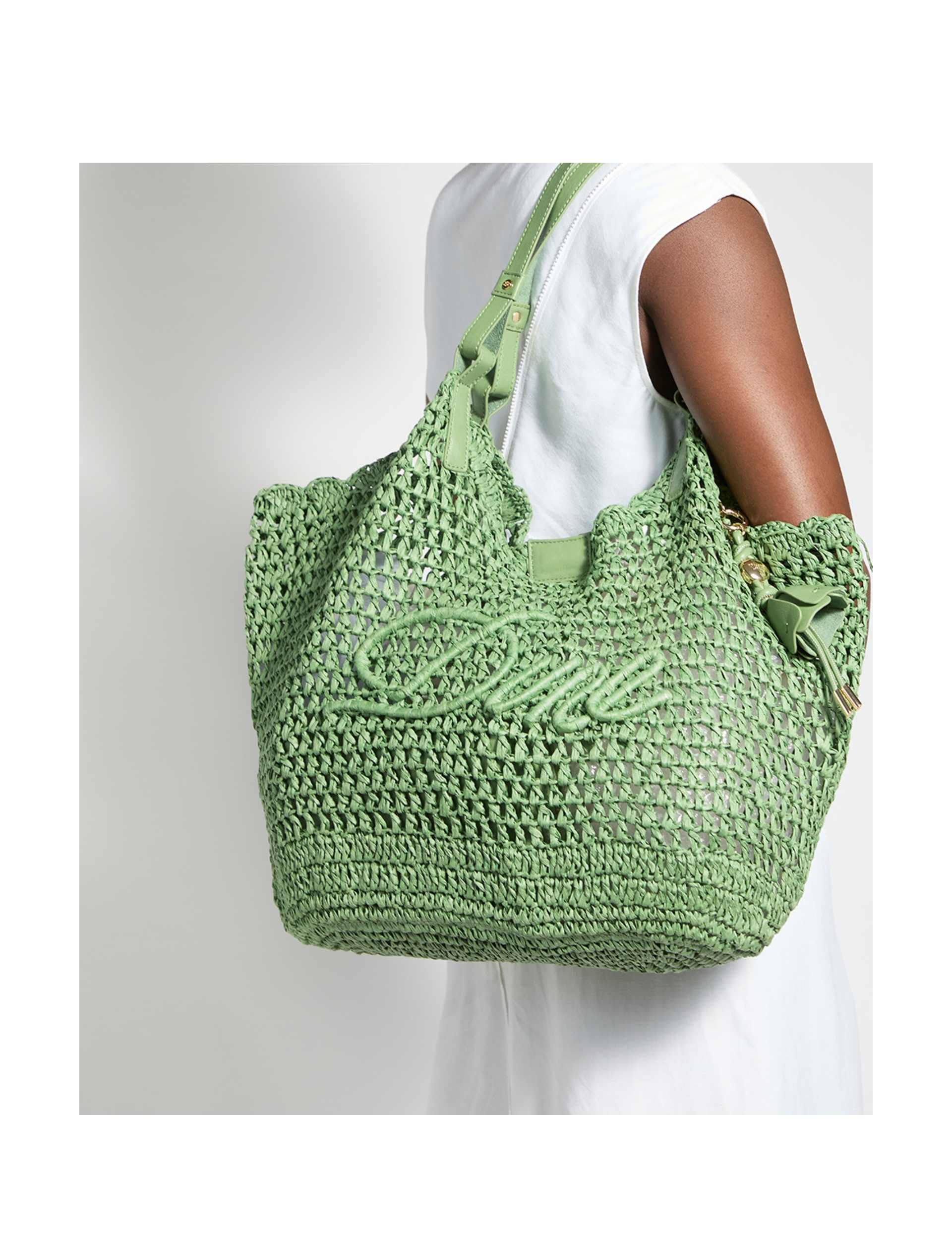 Dune London Raffia Beach Bag