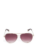 Dune London metal aviator sunglasses, imported from the UK