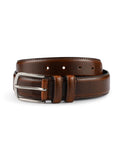 Jones Bootmaker genuine leather belt with buckle fastening, imported from the UK
