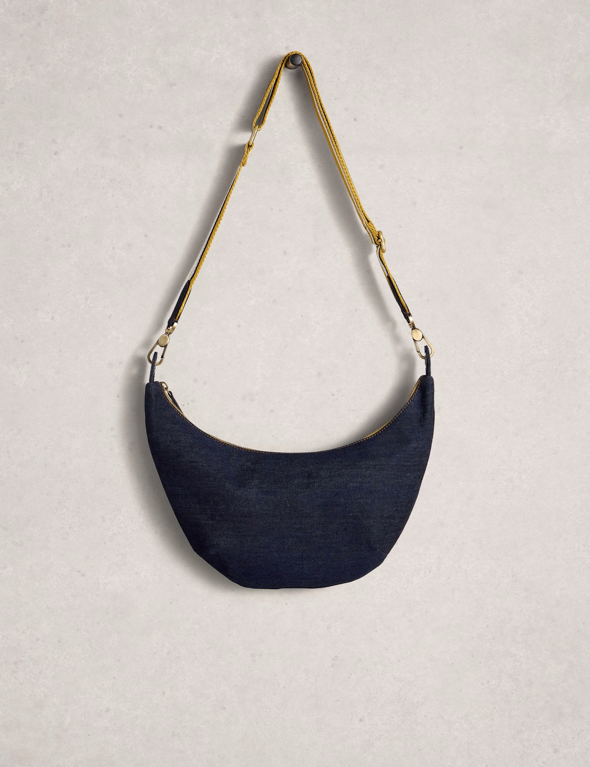 White Stuff denim cross body bag (British brand)