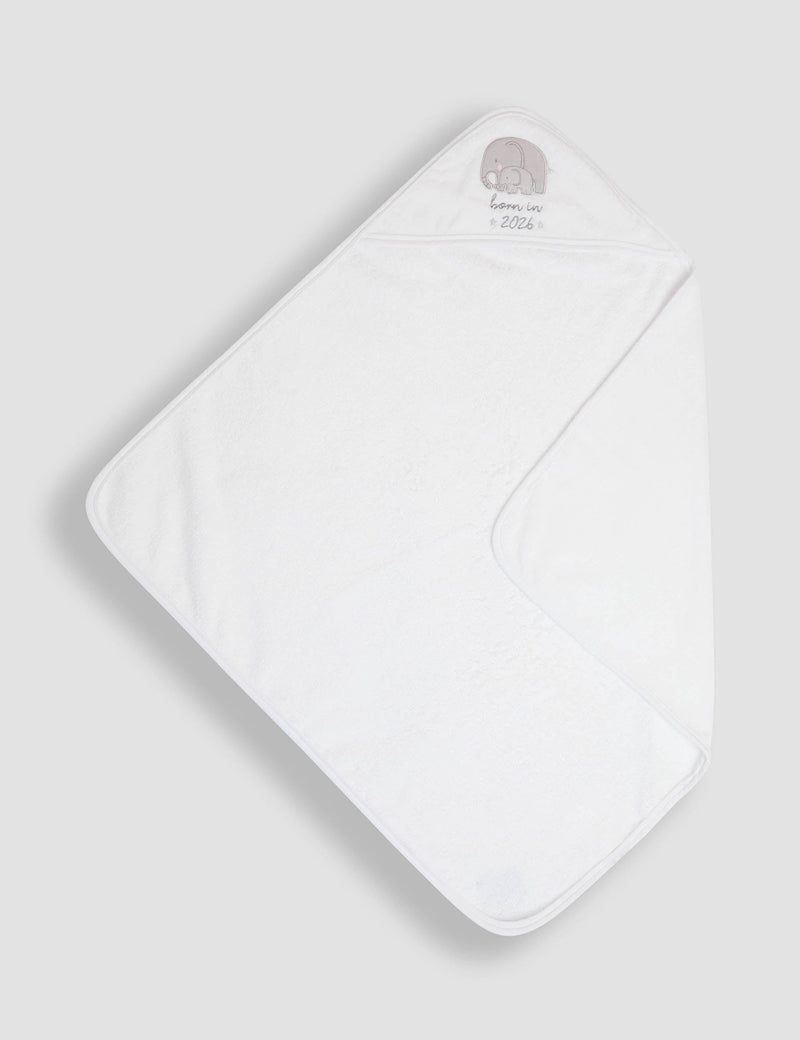 JoJo Maman Bébé baby hooded towel set, imported from the UK