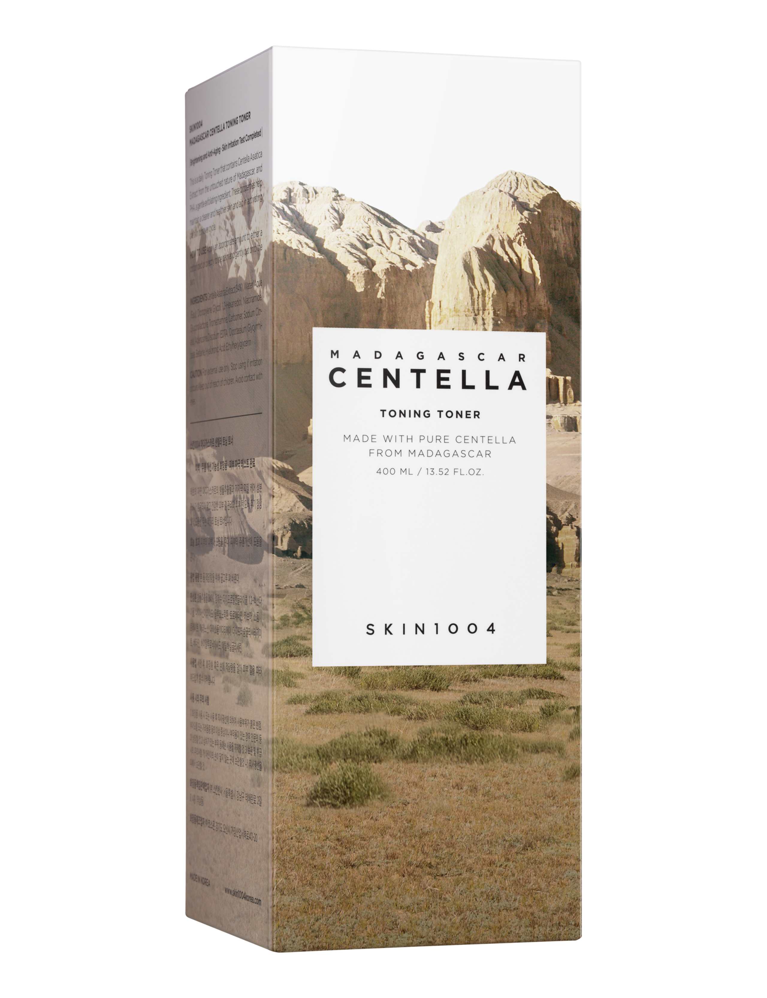 Madagascar Centella Toning Toner 400ml skincare, UK version