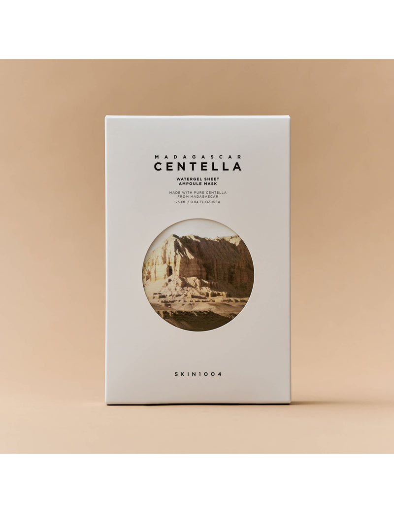 Madagascar Centella watergel sheet ampoule mask 5 pack (British brand)
