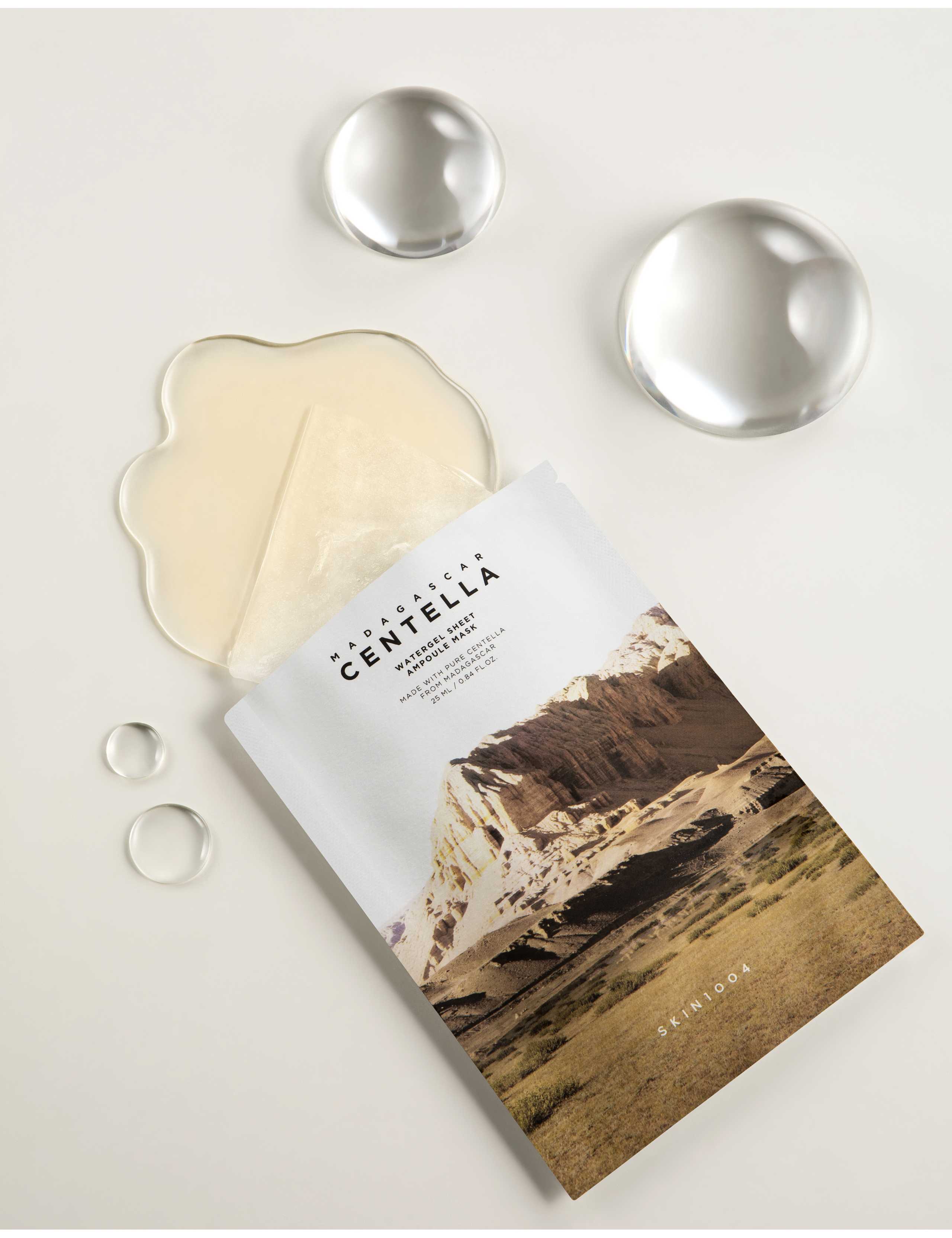 Madagascar Centella watergel sheet ampoule mask 5 pack (British brand)