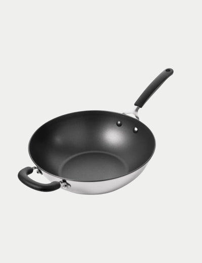 M&S Prestige Made to Last 29cm Non-Stick Wok- Buy online at McGrocer