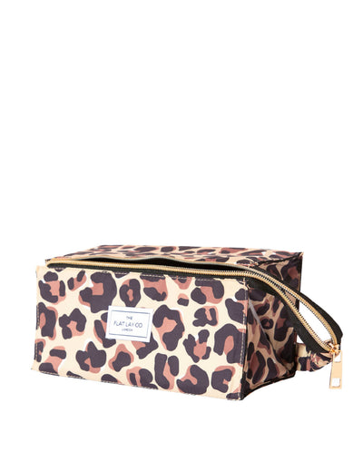 M&S The Flat Lay Co. Sminke Boksveske Leopard Print Sminkeoppbevaringsveske - Kjøp online hos McGrocer