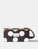 The Flat Lay Co. makeup box bag in double spots, imported from the UK