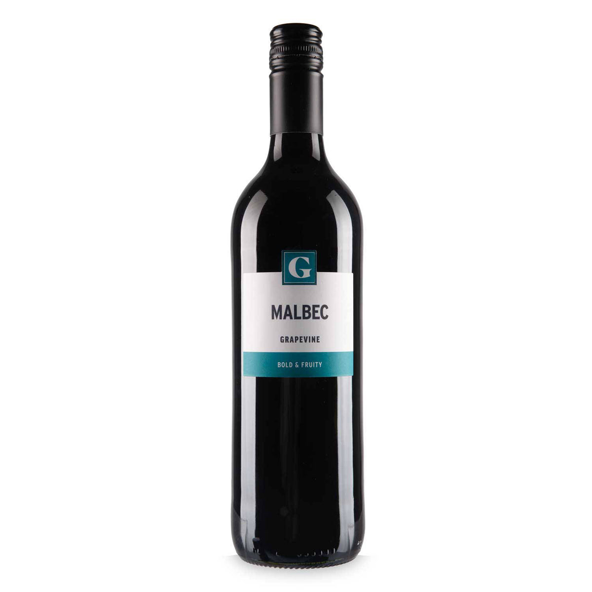 Grapevine Malbec red wine bottle, free from sesame seeds (British brand)