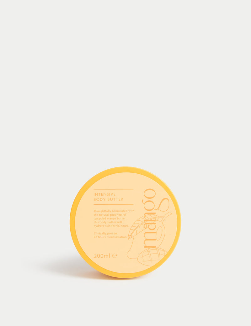 Burst Bodycare Mango Body Butter 200ml, imported from the UK