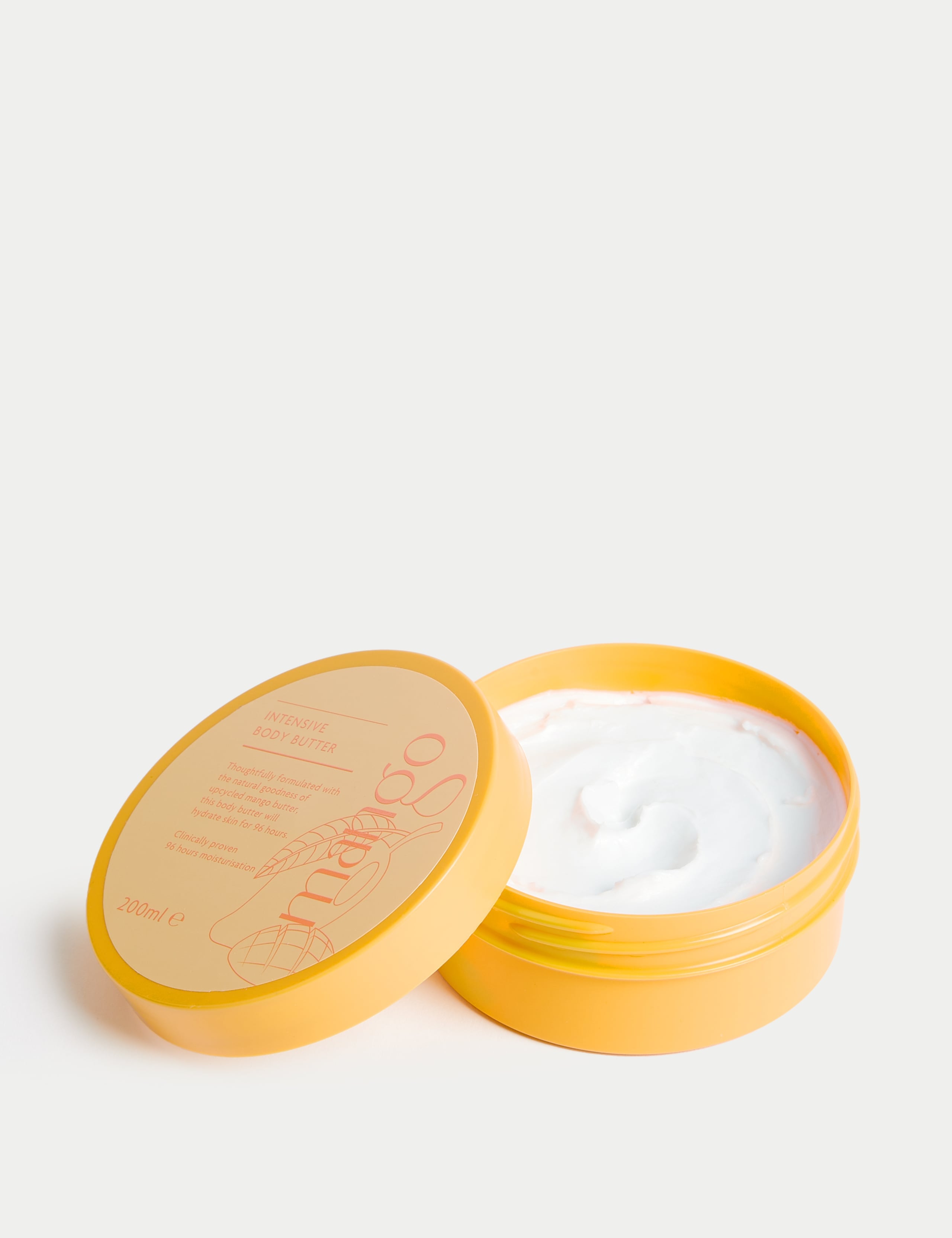 Burst Bodycare Mango Body Butter 200ml, imported from the UK