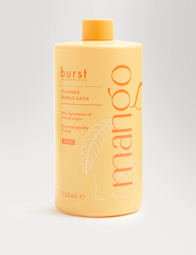 Burst Bodycare Mango Bubble Bath 750ml