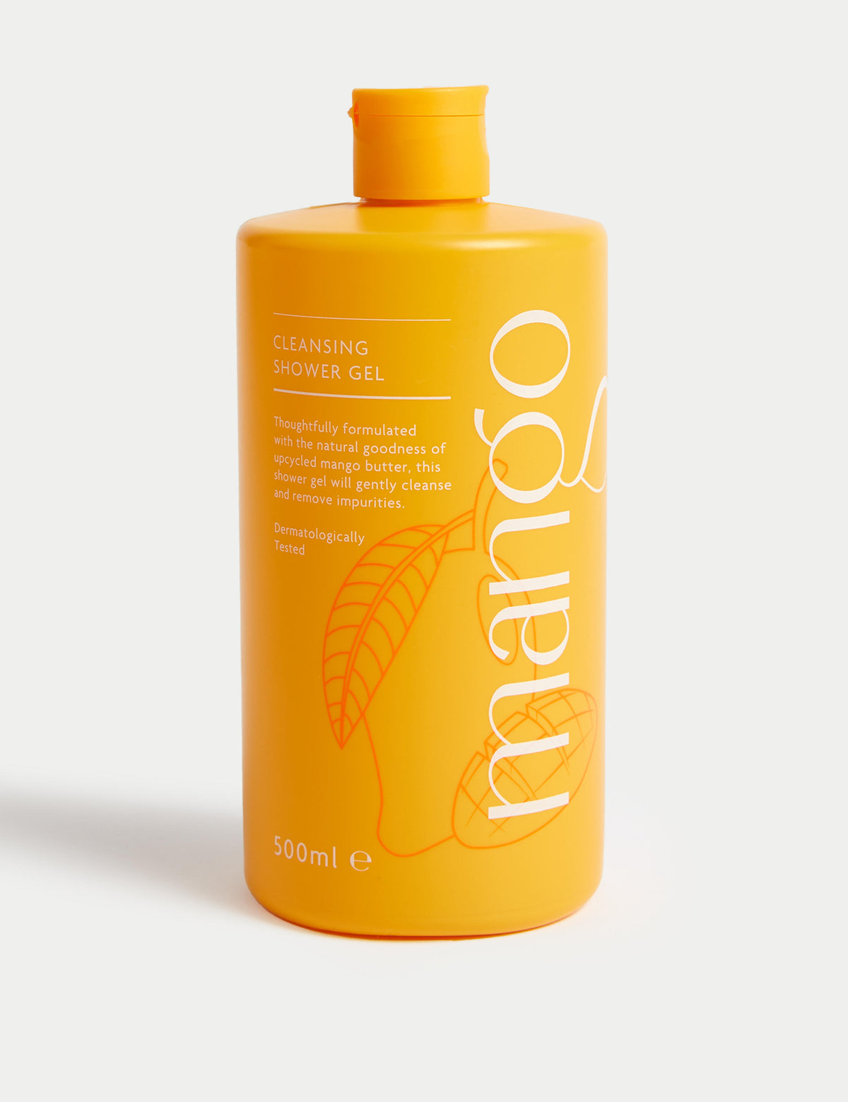 Burst Bodycare mango shower gel 500ml, imported from the UK
