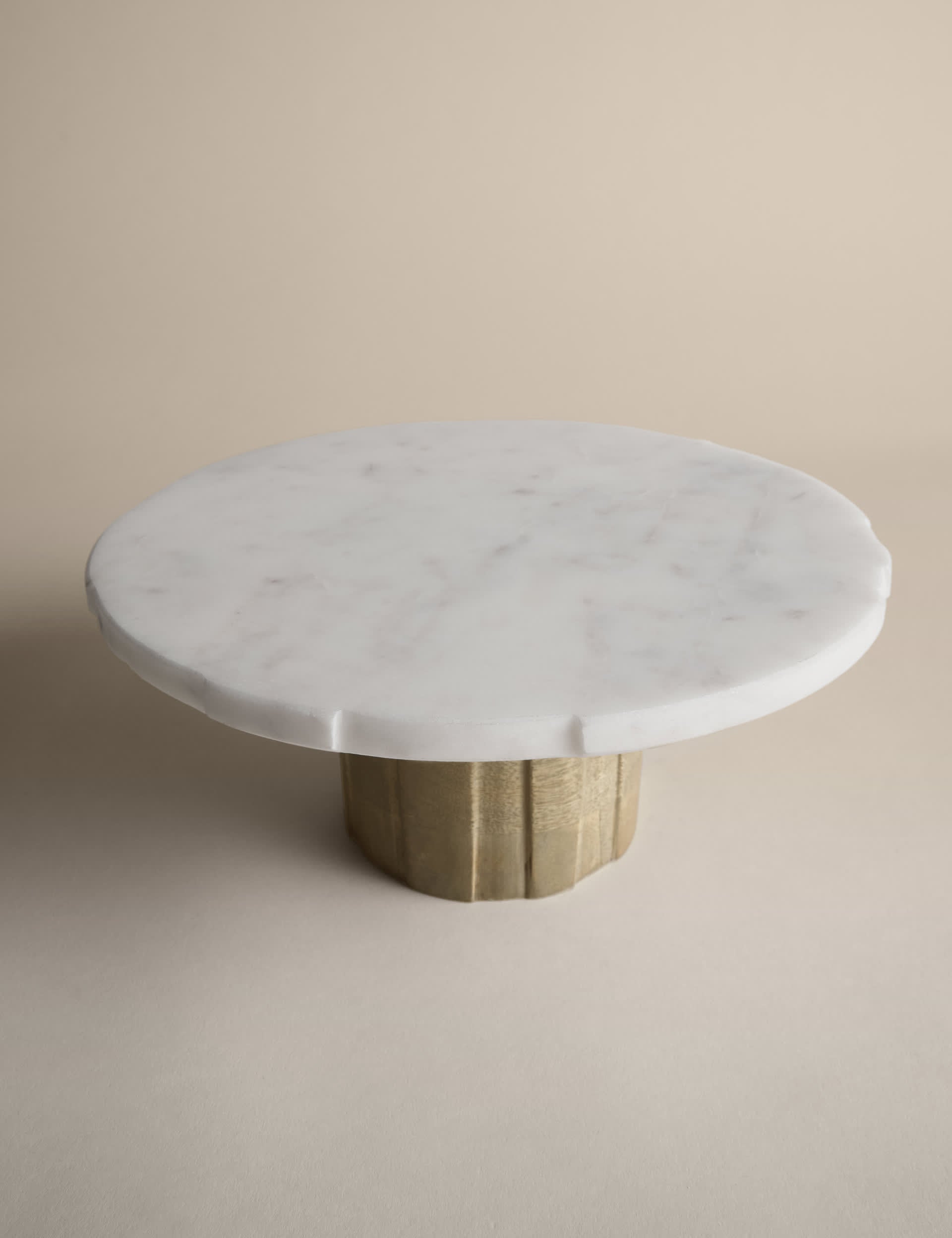 M&S X Kelly Hoppen marble cake stand, imported from the UK