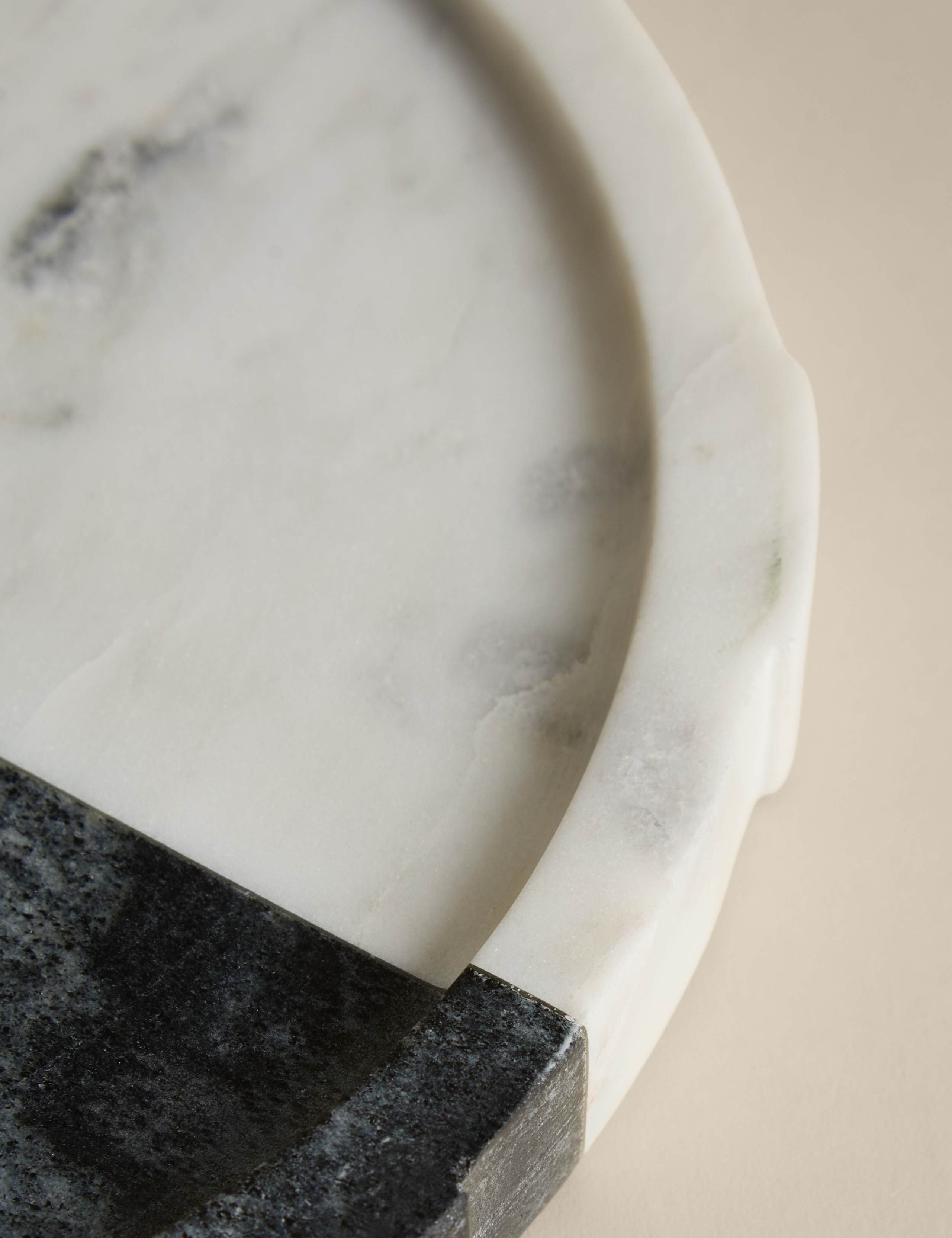 M&S X Kelly Hoppen marble textured tray 25cm, imported from the UK
