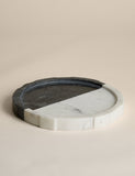 M&S X Kelly Hoppen marble textured tray 25cm, imported from the UK
