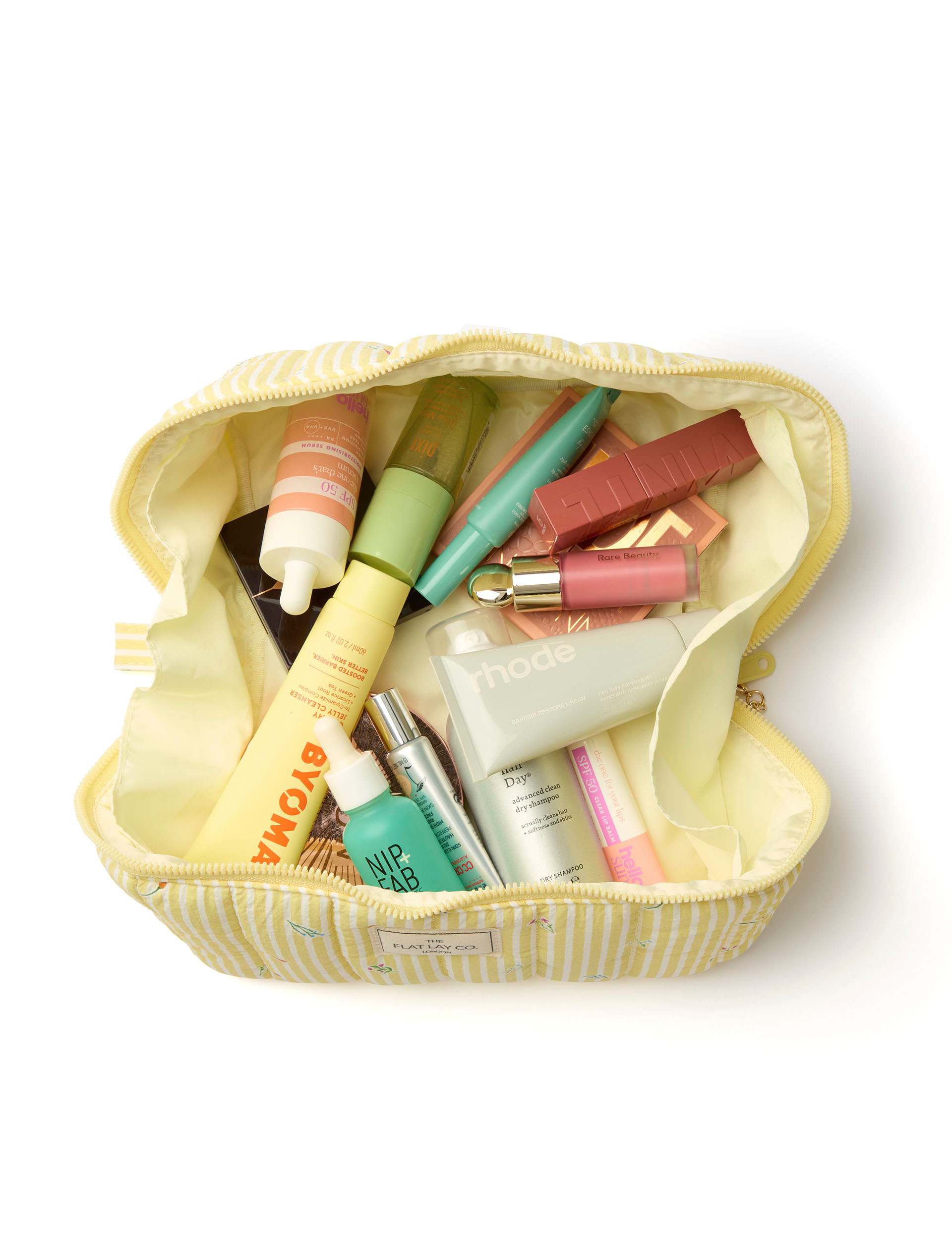 The Flat Lay Co. Marshmallow Box Bag makeup organiser, imported from the UK