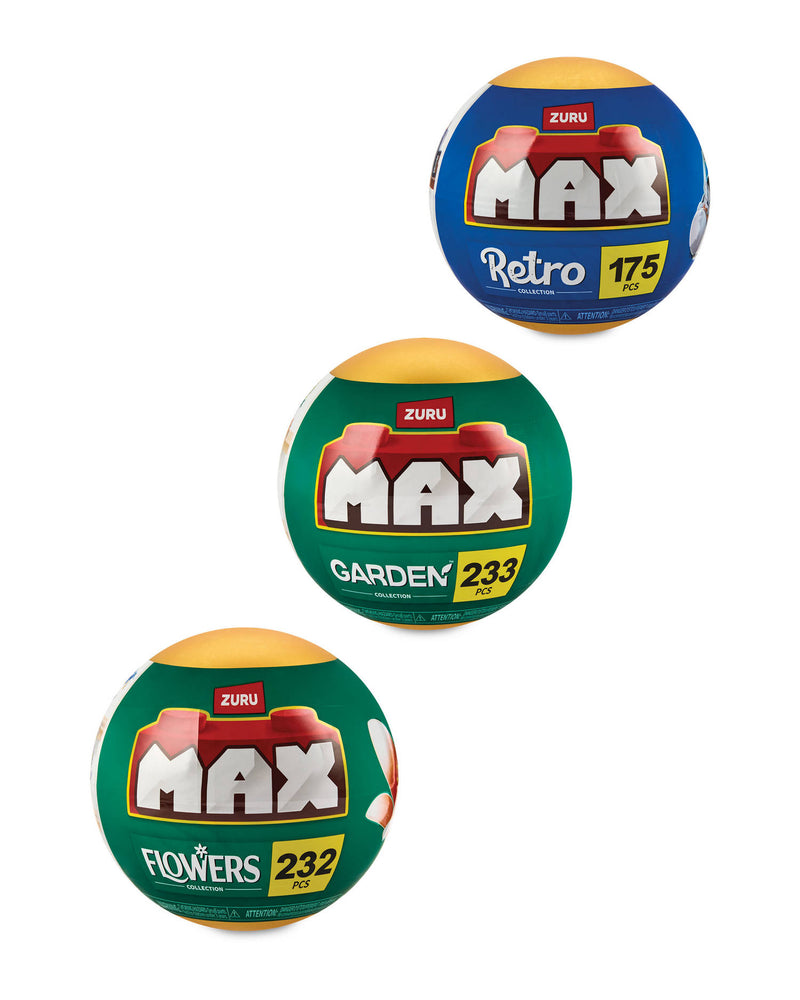 Max Build Set building set with 6 garden designs (British brand)