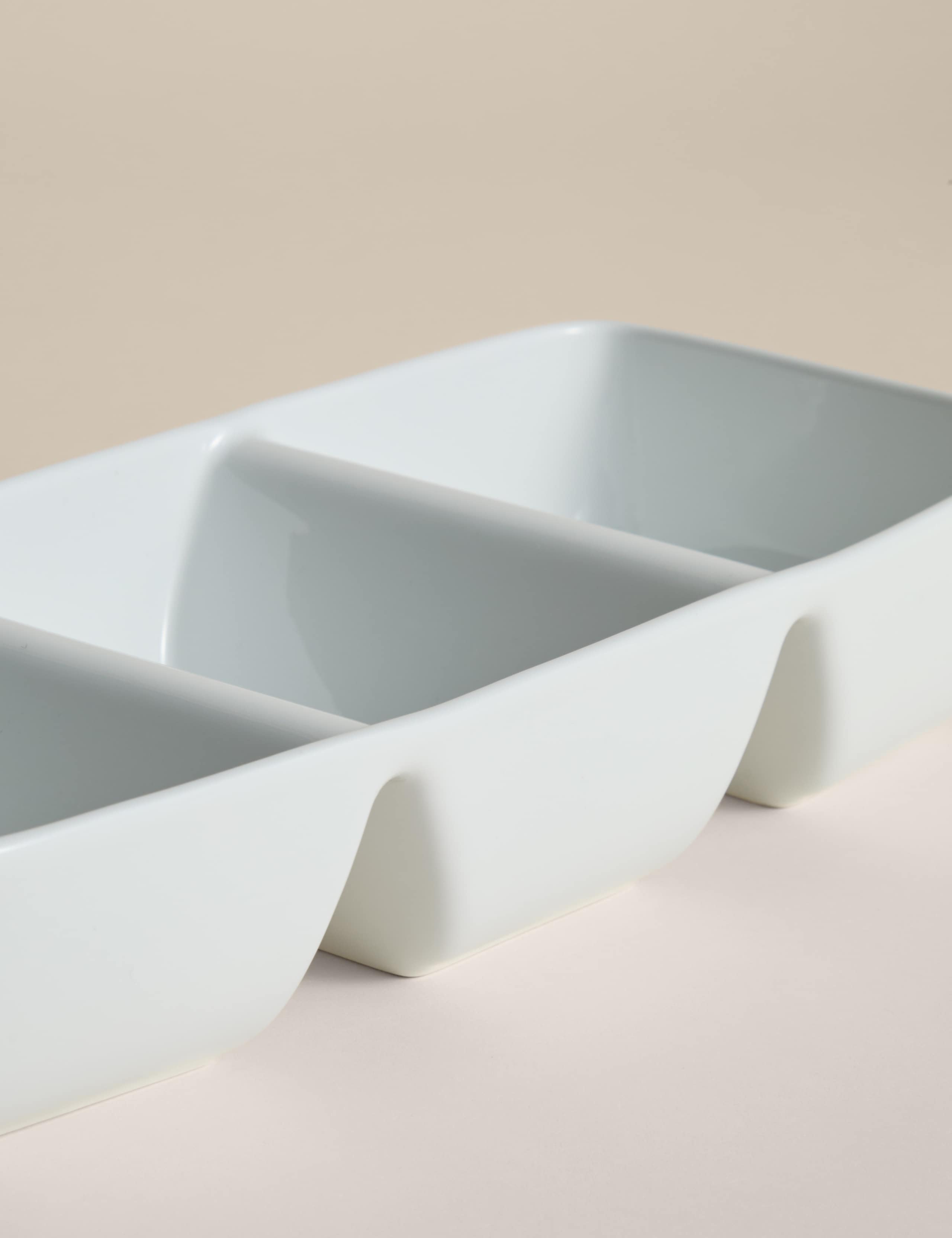 Maxim ceramic three part divided dish (British brand)
