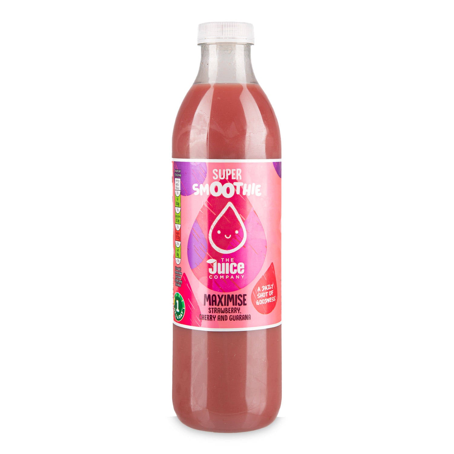 Maximise Super Smoothie blended fruit drink, UK version