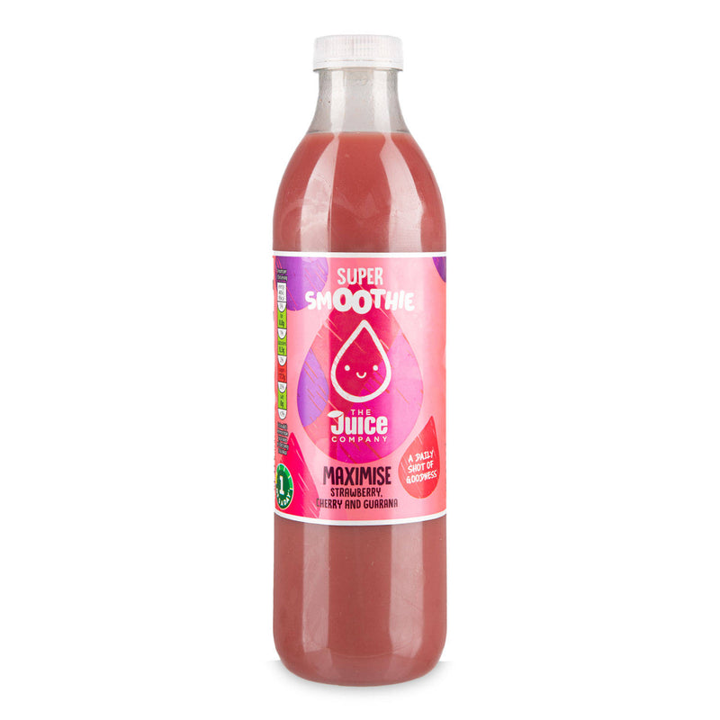 Maximise Super Smoothie blended fruit drink, UK version