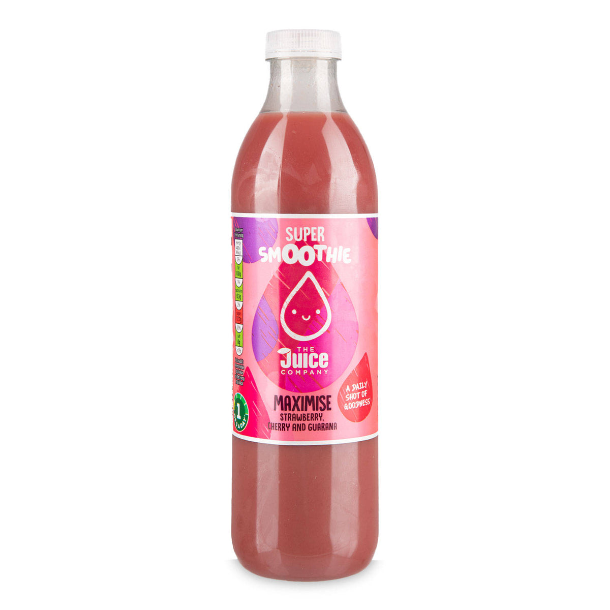 Maximise Super Smoothie blended fruit drink, UK version