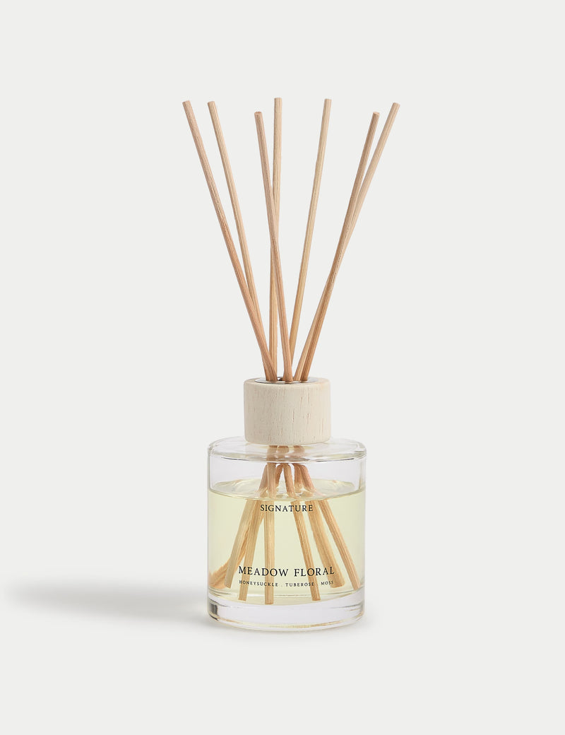 Meadow Floral reed diffuser 100ml, imported from the UK