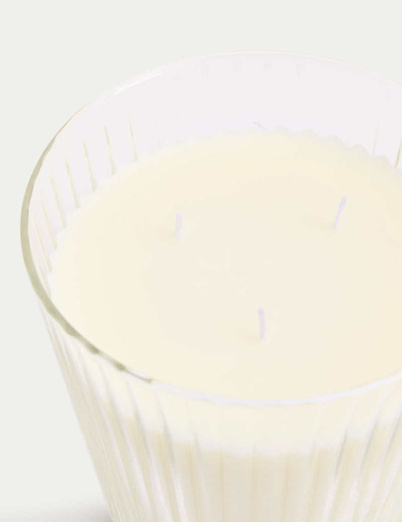 Meadow Floral 3 Wick Candle, imported from the UK
