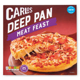 Meat Feast BBQ Pizza, a frozen British pizza - British product