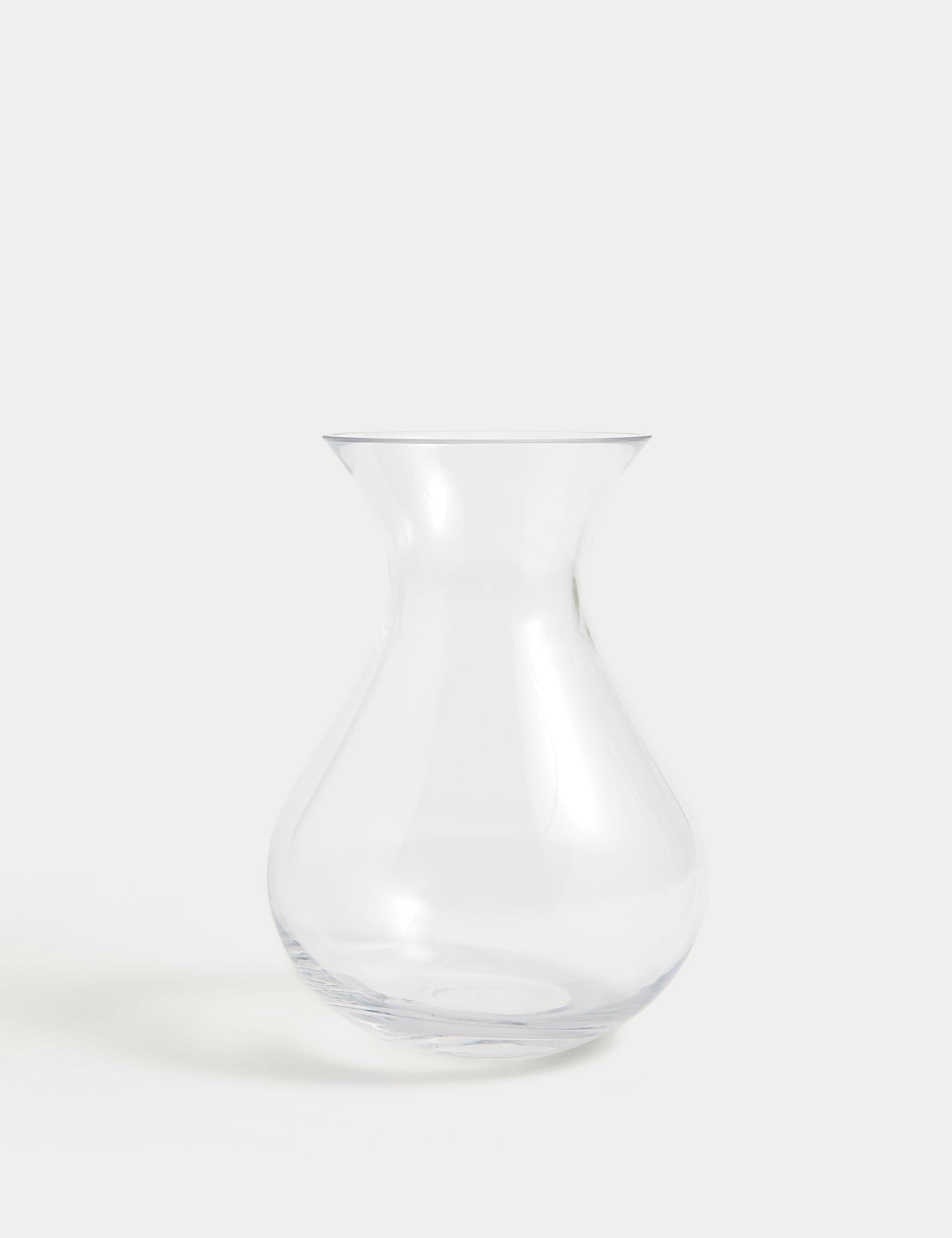 Medium bouquet glass vase, imported from the UK