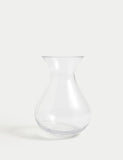 Medium bouquet glass vase, imported from the UK