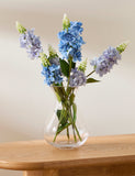 Medium bouquet glass vase, imported from the UK