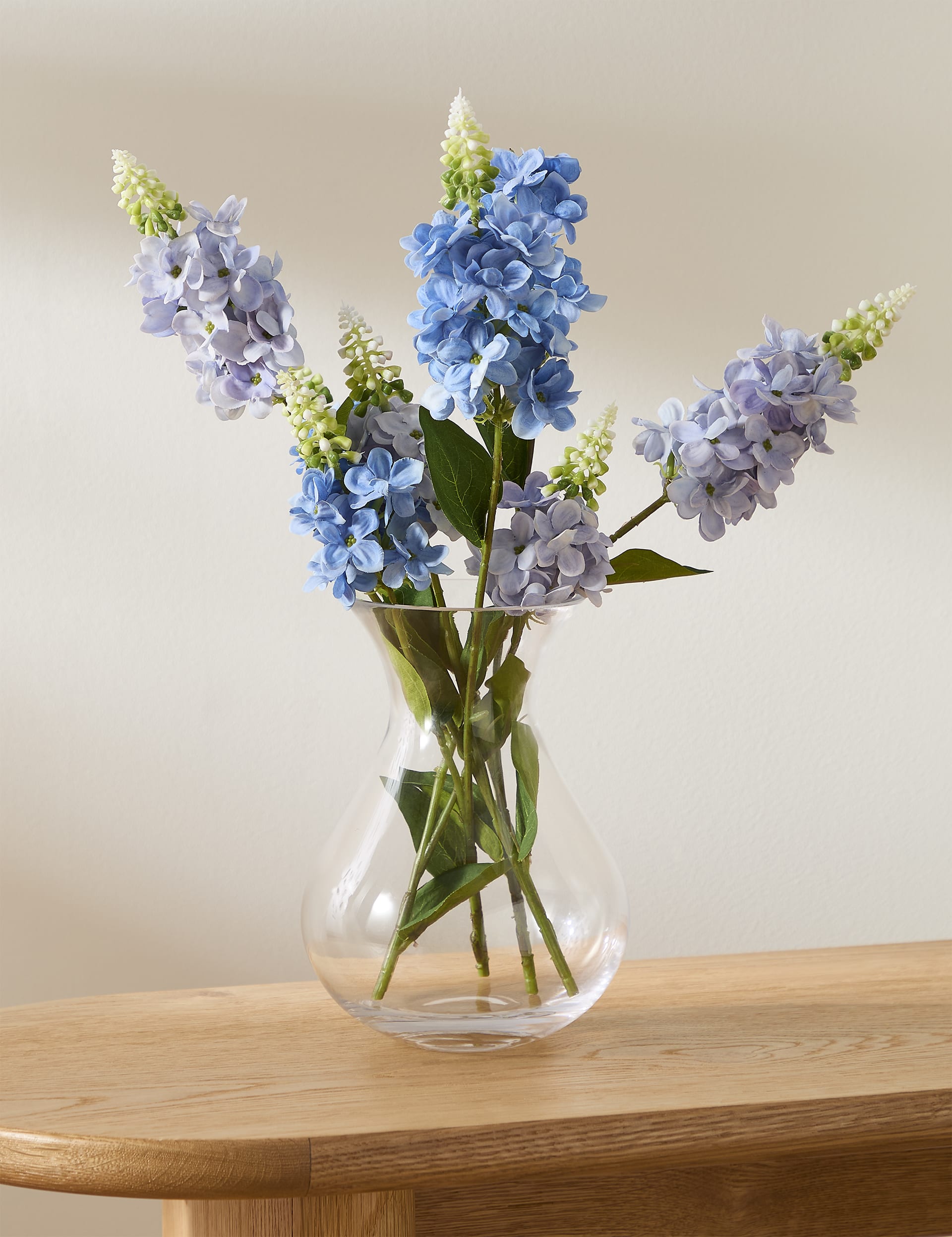 Medium bouquet glass vase, imported from the UK