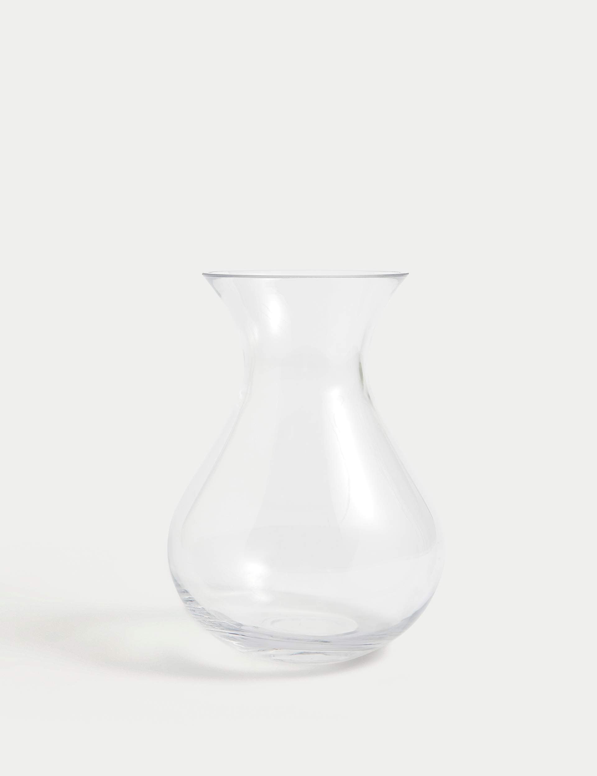 Medium bouquet glass vase, imported from the UK