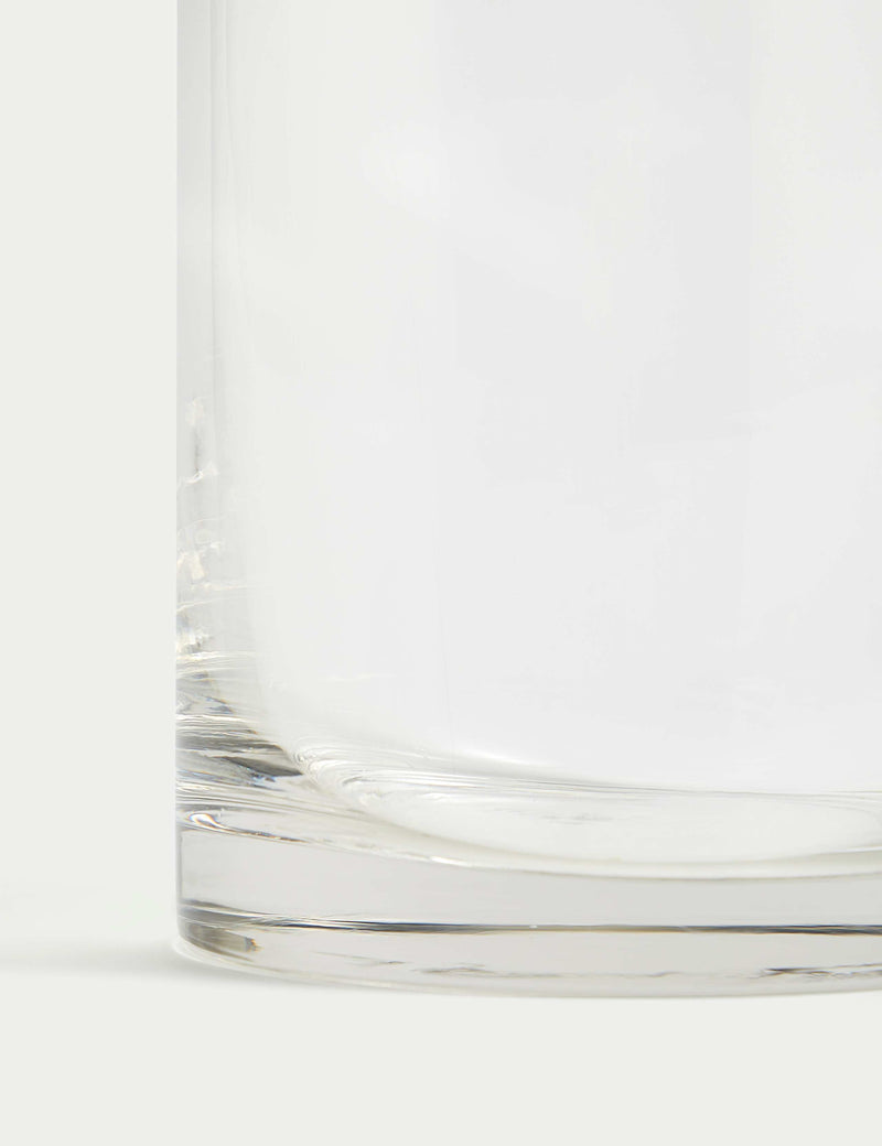 Medium cylinder glass vase, imported from the UK