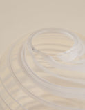 Medium swirl glass vase 22cm , imported from the UK