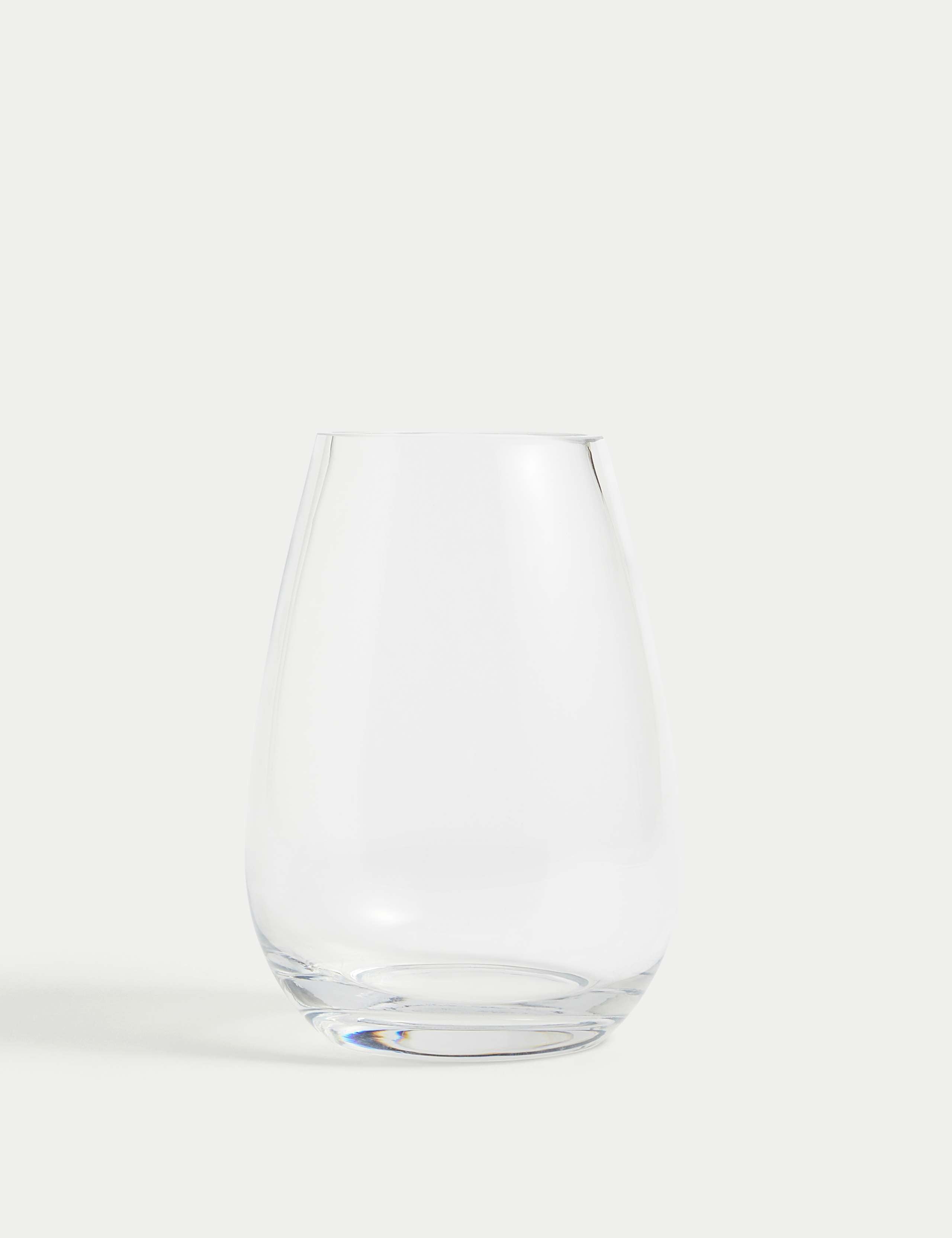 Medium teardrop vase glass home decor contemporary UK version