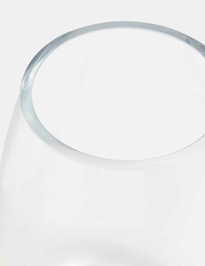Medium teardrop vase glass home decor contemporary UK version