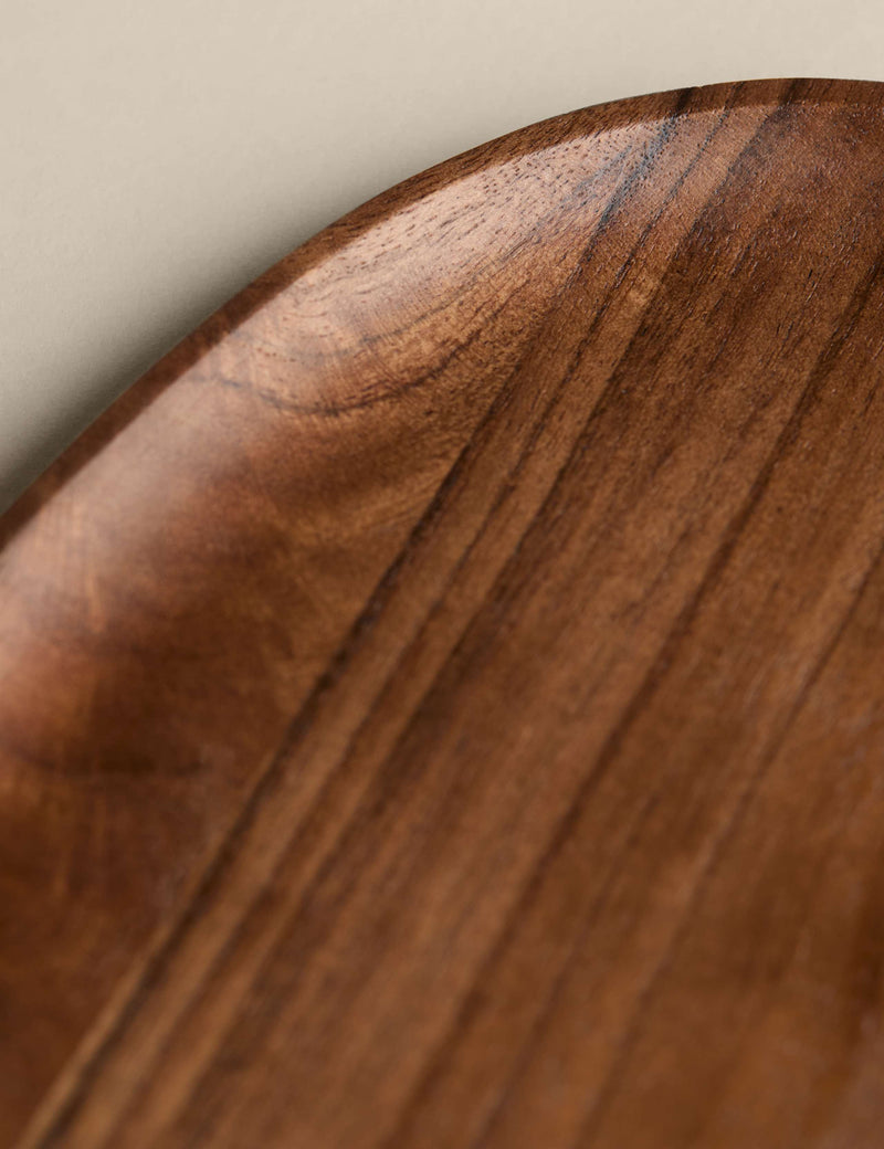 Medium Wooden Oblong Platter