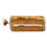 Medium sliced wholemeal bread 800g, imported from the UK