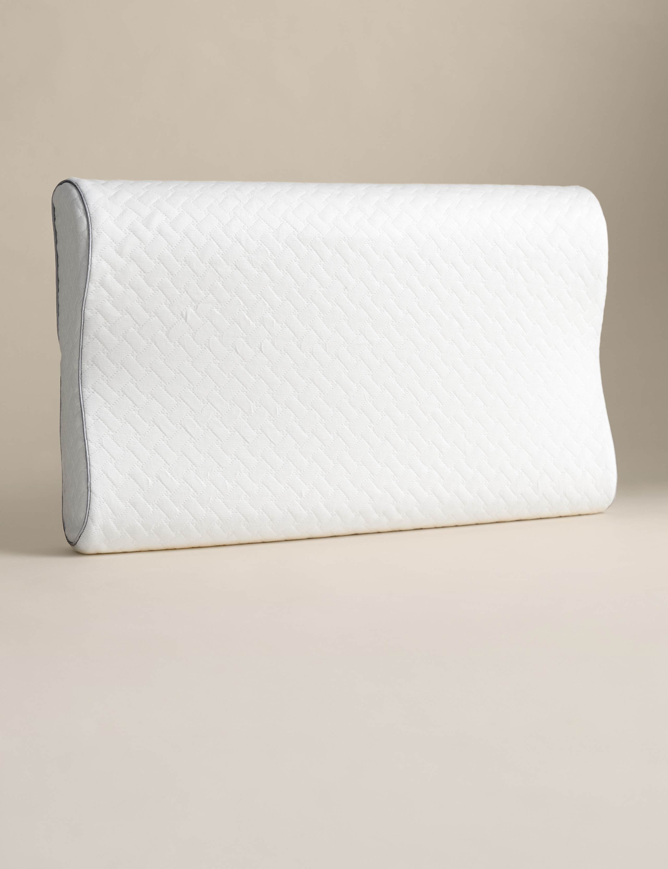 Memory foam cooling contour support pillow, UK version