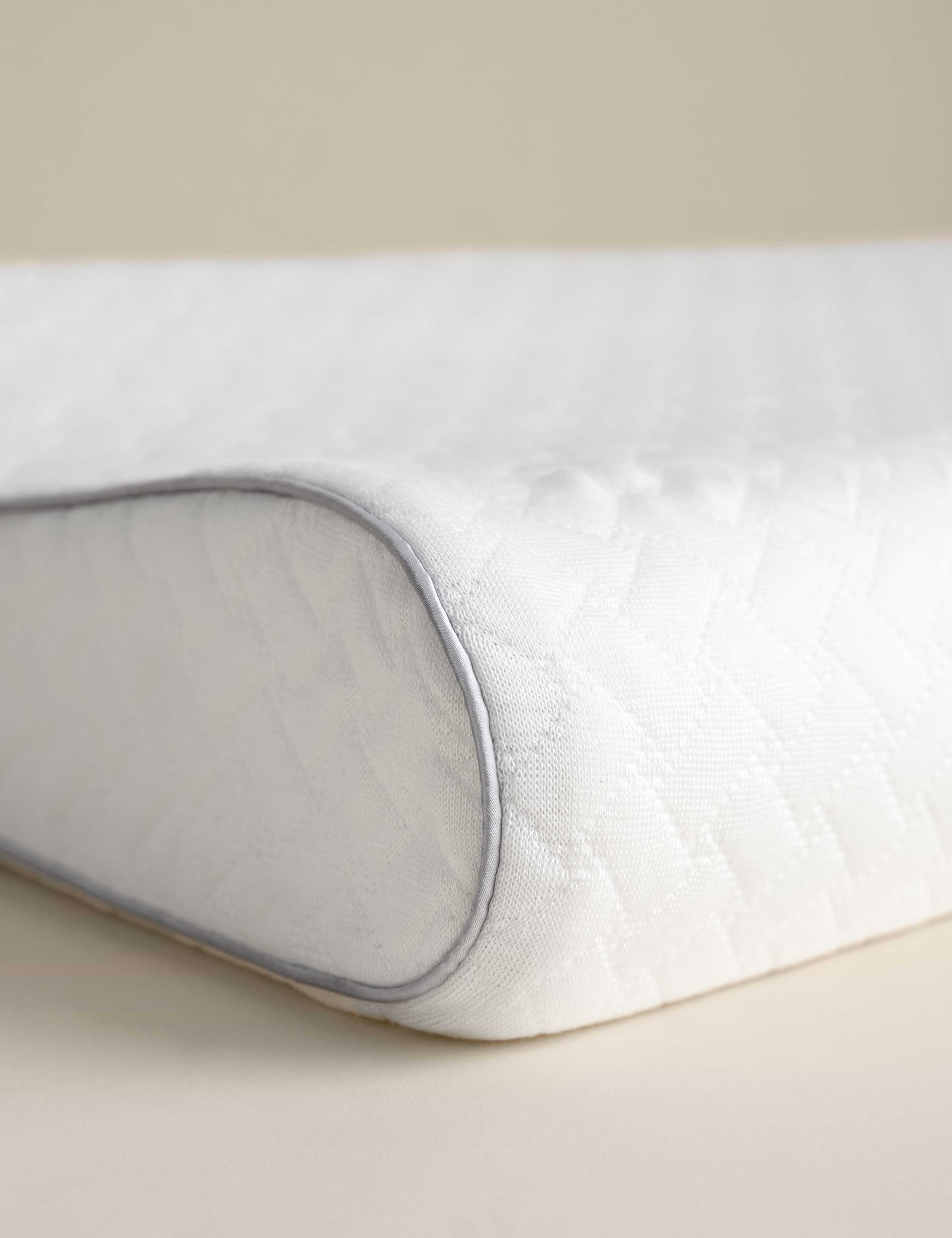 Memory foam cooling contour support pillow, UK version