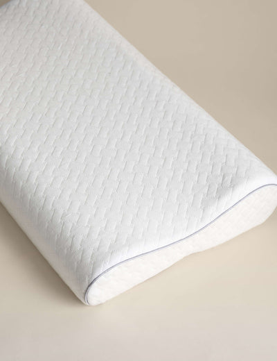 M&S Memory Foam Cooling Contour Support Pillow - Medium- Buy online at McGrocer