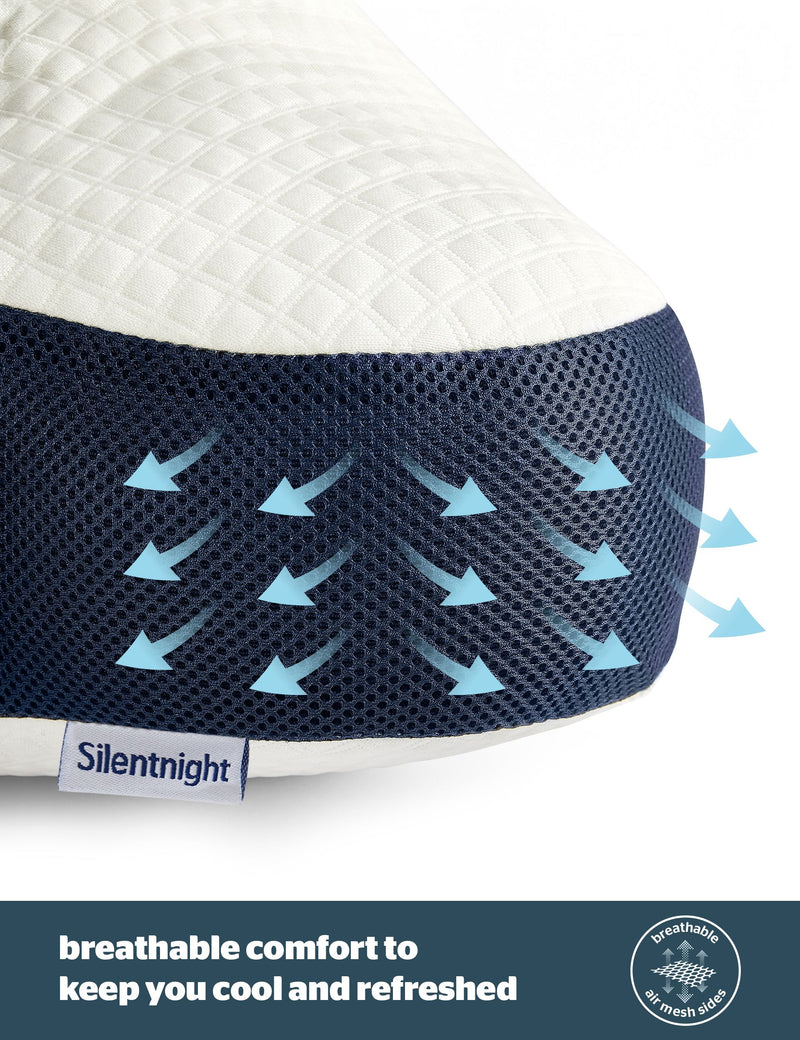 Silentnight memory foam neck care pillow, imported from the UK