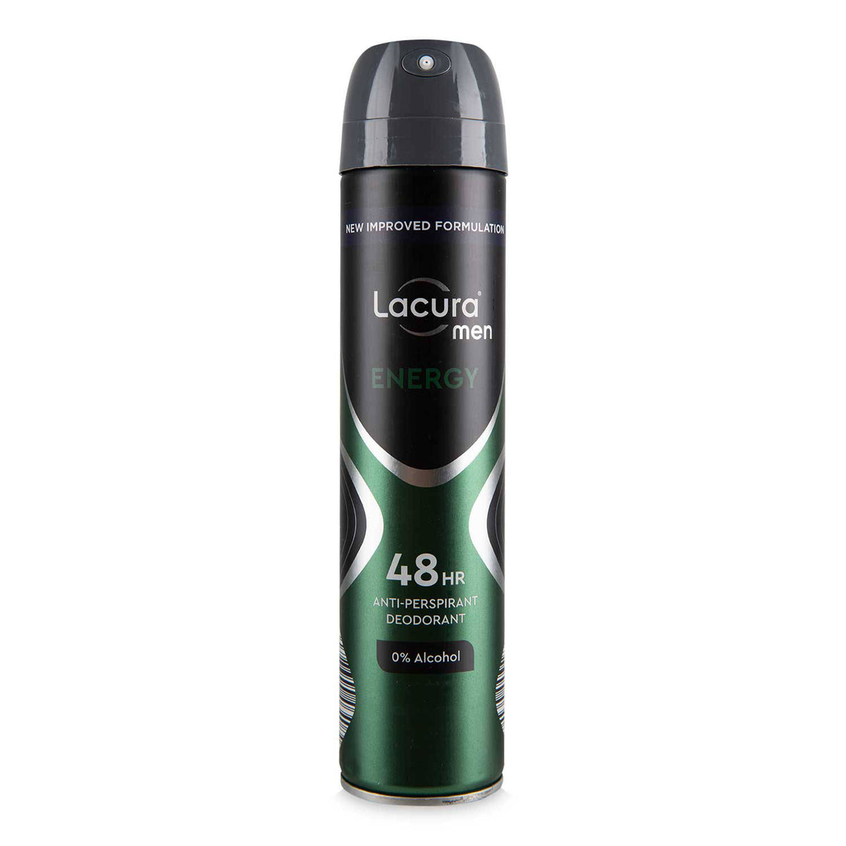 Men's anti-perspirant deodorant aerosol can, UK version