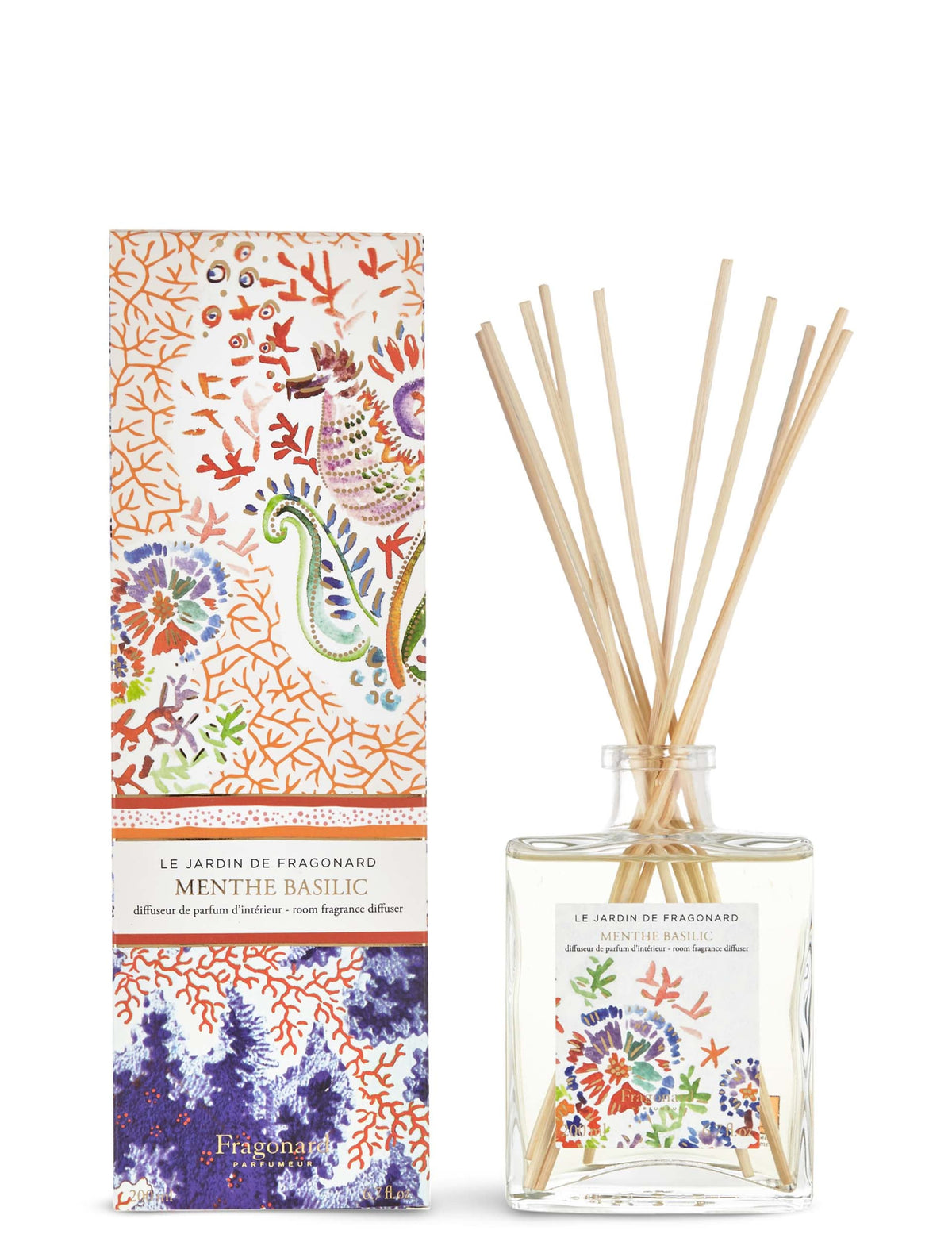 Menthe Basilic diffuser 200ml (British brand)