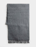 Merino Wool Dogstooth Scarf