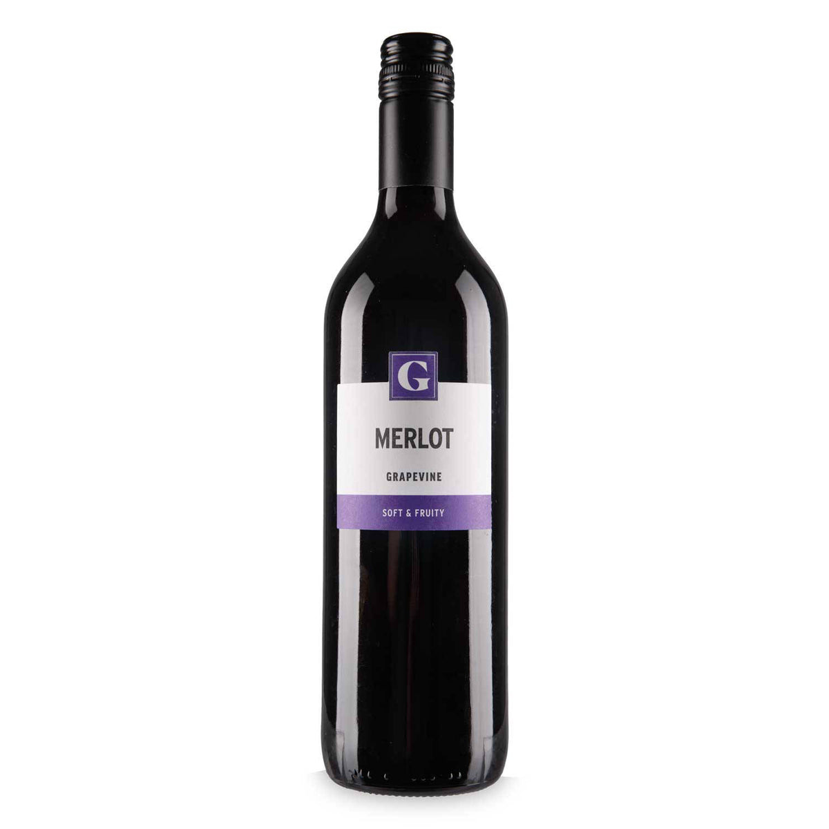 Grapevine Merlot red wine, 11% ABV (British brand)