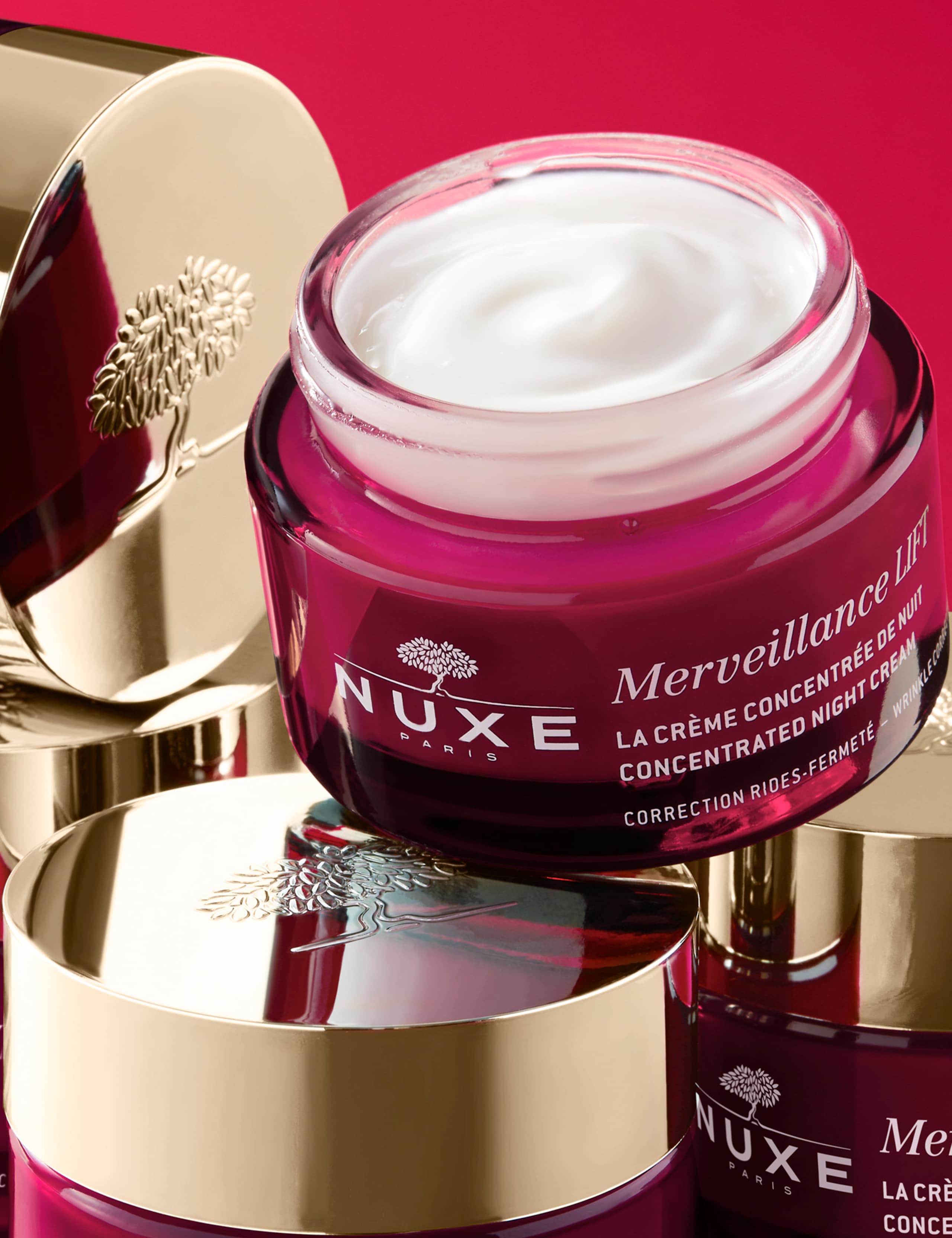 Nuxe Merveillance Lift Night Cream 50ml, imported from the UK